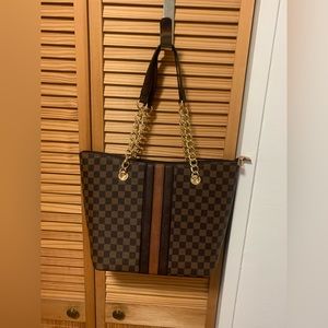Louis Vuitton Inspired Tote Bag